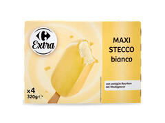 Inghetata Ciocolata Alba 4X80G Carrefour