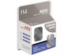 Set 2 x blue xenon optik h4 AEG