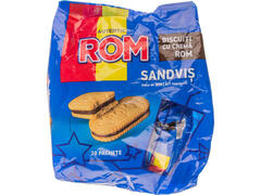 Rom Sandvis biscuiti vanilie crema rom 360 g