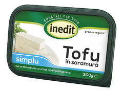 Tofu simplu in saramura 300 g Inedit
