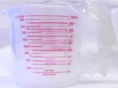 Set 3 cani gradate, capacitate 0.25L, 0.5L, 1L, Cyclops