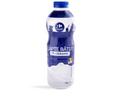 Lapte Batut 2%Grasime 1Kg Carrefour Clasic