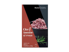 Orez Jasmine si rosu Auchan Collection, 2 x 125 g