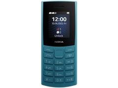 Telefon mobil Nokia 105, 2023, Dual SIM, Cyan