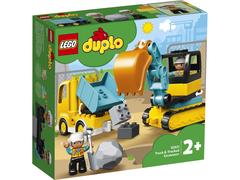 LEGO® DUPLO® - Camion si excavator pe senile (10931)