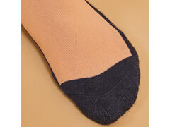 Şosete Echitaţie SKS100 Portocaliu dungi Roz-Albastru Copii