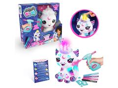 Jucarie de plus de colorat, Airbrush Plush, Light Up Cosmic Unicorn
