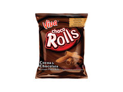SNACK CU CREMA CACAO&CIOCOLATA VIVA ROLLS 100G