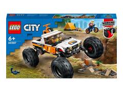 Lego City Aventuri off road cu vehicul 4x4 60387