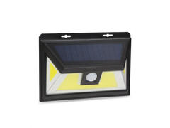 Reflector solar cu senzor de miscare si 3 LED-uri COB rotative Phenom