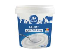 Iaurt 1.5% Grasime 1Kg Carrefour Clasic