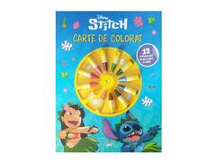 Disney Stitch. Carte De Colorat. 12 Creioane Mici Pentru Maini De Pitici