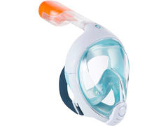 Mască Easybreath snorkeling la suprafață XS Turcoaz Copii 6-10 ani