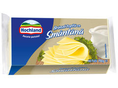 Branza topita felii cu smantana Hochland 700g