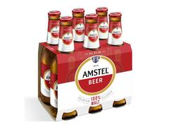 Bere Amstel sticla 6x0.33L