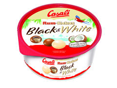 Bomboane Casali Rum Kokos Black & White 300g