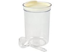 Cutie alimente cu lingura Curver, plastic, 1.7 L, Transparent