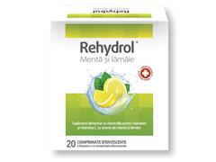 Rehydrol saruri de rehidratare cu menta si lamaie, MBA Pharma