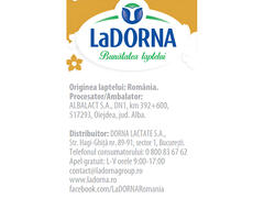 Smantana de gatit UHT cu aroma de branza LaDorna, 15% grasime, 200 ml