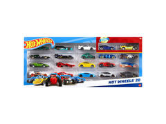 Set 20 masinute Hot Wheels, Multicolor