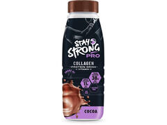 Bautura proteica cu cacao Stay Strong Pro Collagen, 500 ml