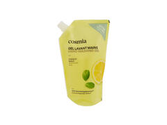 Rezerva sapun lichid cu parfum de lamaie si busuioc Cosmia, 500 ml