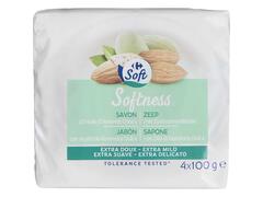 Sapun Solid 4X100G Carrefour Soft