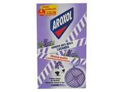 Aroxol Hanger Anti-Molii Lavanda 6 Bucati