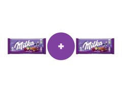 Ciocolata Milka Cu Stafide Si Alune 90G, Al 2-lea -50%