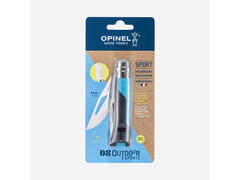 Cuțit Outdoor Opinel n°8 cu mâner din lemn și lamă din oțel inoxidabil