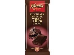 Kandia Ciocolata amaruie 70% 80 g
