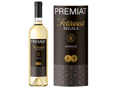 Premiat Feteasca Regala vin alb demidulce 11.5% alcool 0.75 l