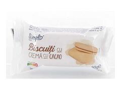 Biscuiti cu crema de cacao Simpl 30 g