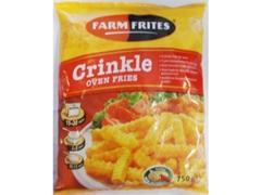 Cartofi Oven Crinckle 10/11mm 750g