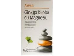 Comprimate ginkgobiloba+magneziu 60buc Alevia