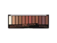 Paleta de farduri Rimmel Magnif'Eyes - 005 Spice Edition, 14,2 g