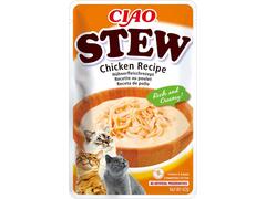 Hrana Umeda Pentru Pisici Inaba Ciao Stew Pui, 40G