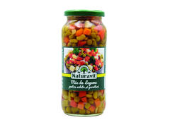 MIX DE LEGUME PENTRU SALATE SI GARNITURI NATURAVIT 540G