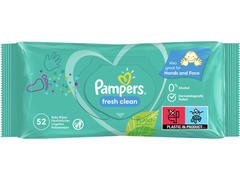 Servetele umede Pampers Fresh Clean, 1 pachet x 52buc