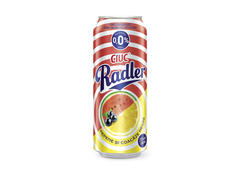 Bere fara alcool Ciuc Radler cu pepene si coacaze, doza, 0.5 l