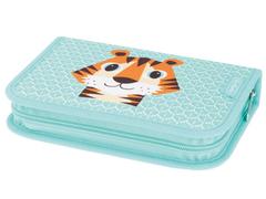 Penar echipat Herlitz, 31 piese, motiv Cute Animals Tiger