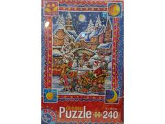 Puzzle Craciun D-Toys, 240 piese