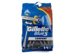Aparat de ras de unica folosinta Gillette Blue3 Plus Comfort, 12 buc