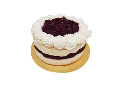 Tort Auchan cu frisca si crema cu umplutura de cirese, pret/kg
