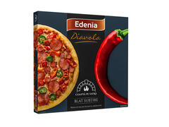 Edenia pizza cu salam picant si ardei iute 325g