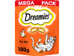 Dreamies recompense pentru pisici, cu pui gustos 180 g