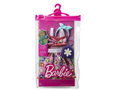 Set de haine si accesorii pentru papusa, Barbie, HJT21