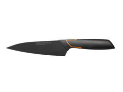 Cutit de bucatar Fiskars Edge, otel inoxidabil, 16 cm, Negru