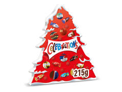 Calendar de Craciun cu bomboane de ciocolata Celebrations Tree Advent, 215 g