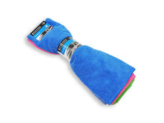 Set 5 lavete din microfibra Carrefour, 35 x 40cm